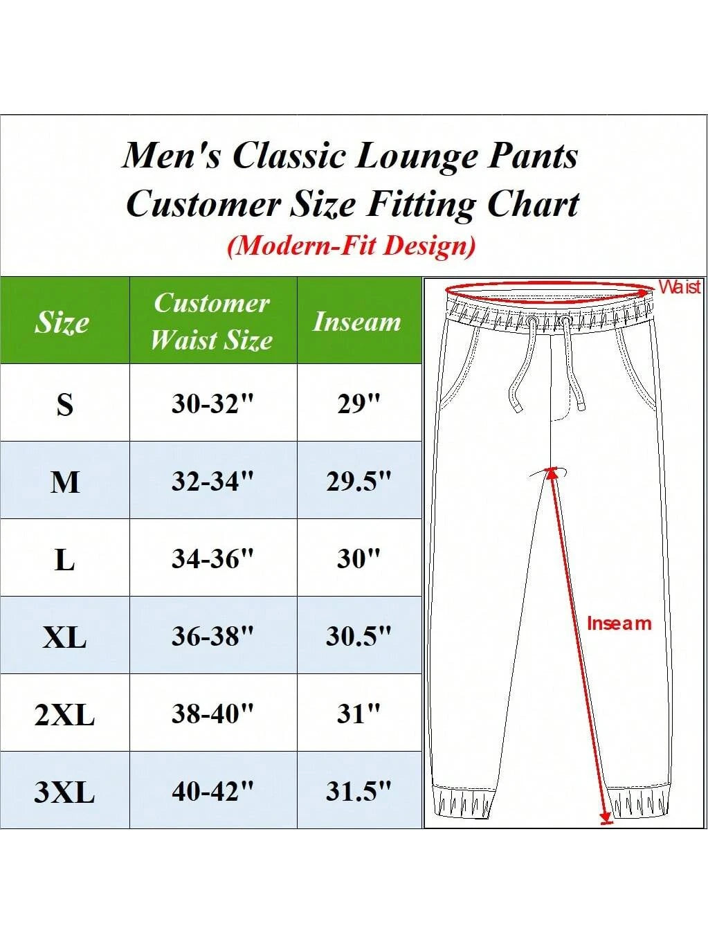 4-Pack Men's Classic Lounge Pants