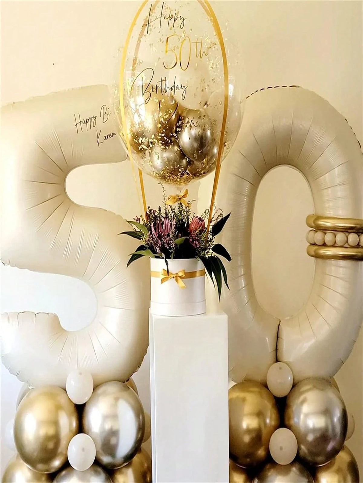 40 Inch Beige Balloon, Suitable For 1st Birthday Decoration, Boy Girl Party Anniversary Supplies, Baby Shower