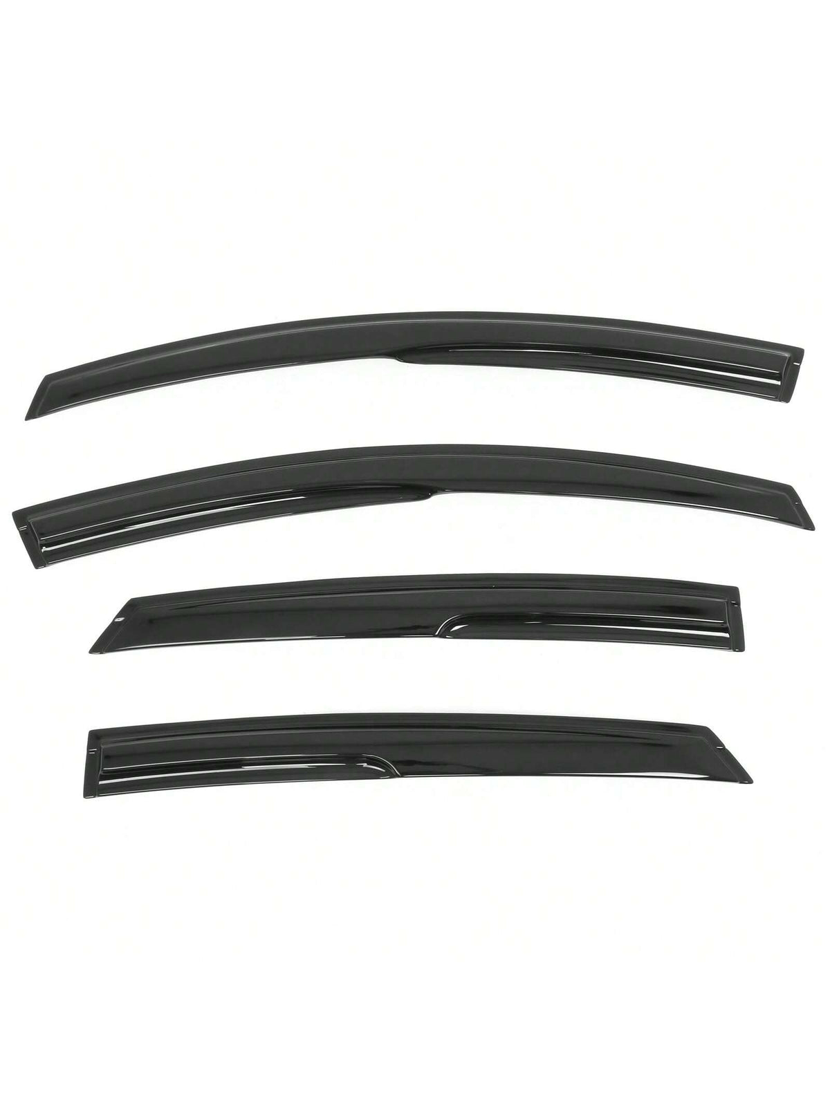 4PC Set Window Visors For 2013-2018 Fords' Fusion Window Rain Guards Smoked Aero JDM Wind Deflectors Stick On Sun Rain Wind Window Guards, A Useful Upgrade For The Valentine Season