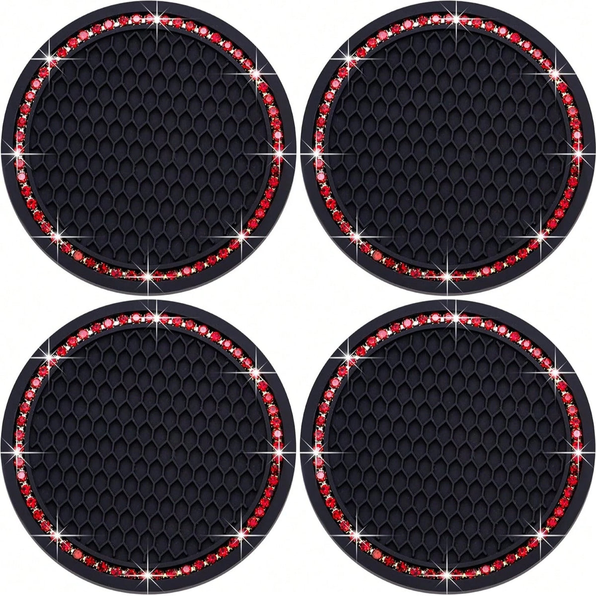 4pcs Car Cup Holder Coasters, Great Gift For Friends