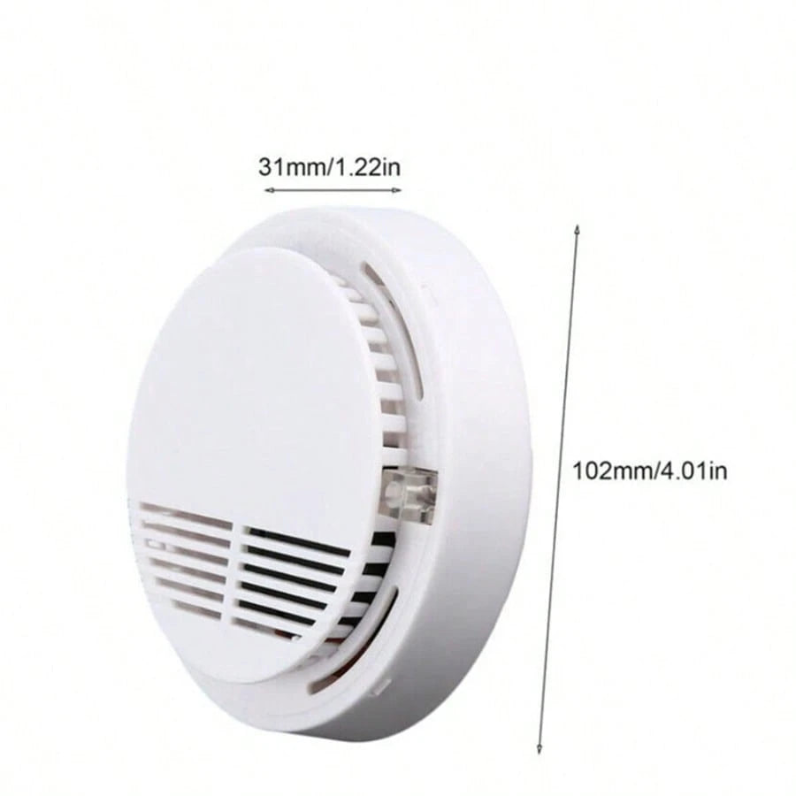 4pcs Household Kitchen Or Office Gas Detection Alarm, Fire Detector Wireless Installation, Suitable For Multiple Places Such As Kitchen, Home, School, Office And Dining Room