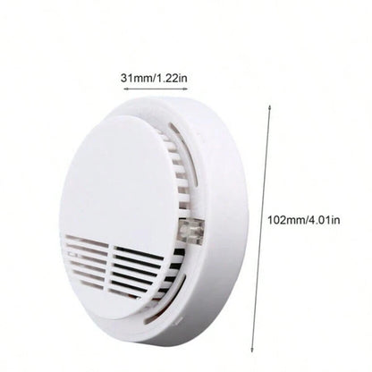 4pcs Household Kitchen Or Office Gas Detection Alarm, Fire Detector Wireless Installation, Suitable For Multiple Places Such As Kitchen, Home, School, Office And Dining Room