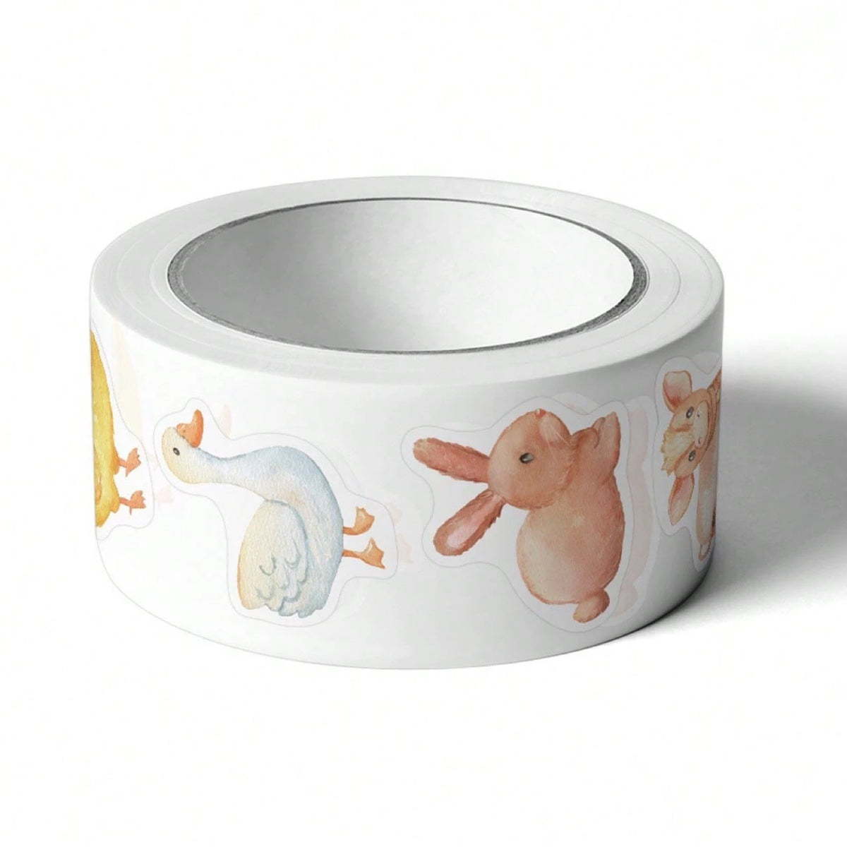 500pcs Farm Animal & Dinosaur Sticker Roll, New Gift Decoration Labels Reward Stickers Stationery, Suitable For Gift Packaging, Greeting Cards And Envelopes Decoration, DIY Crafts