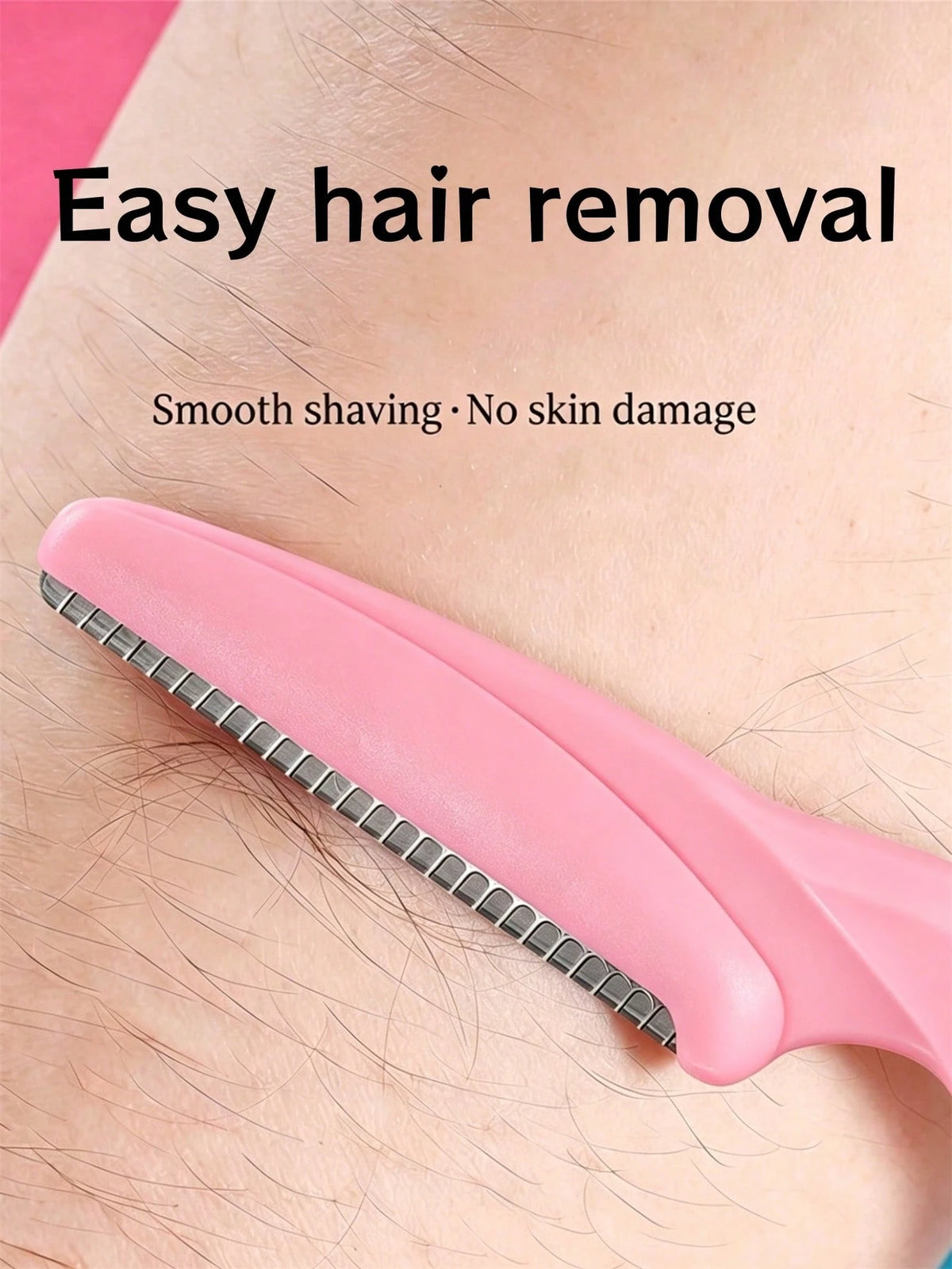 60/50/40/30/20/12/5pcs Portable Eyebrow Trimmer Set, Ergonomic Handle Body Hair Remover, Shaver With Anti-Scratch Blade Guard, Beauty Tool