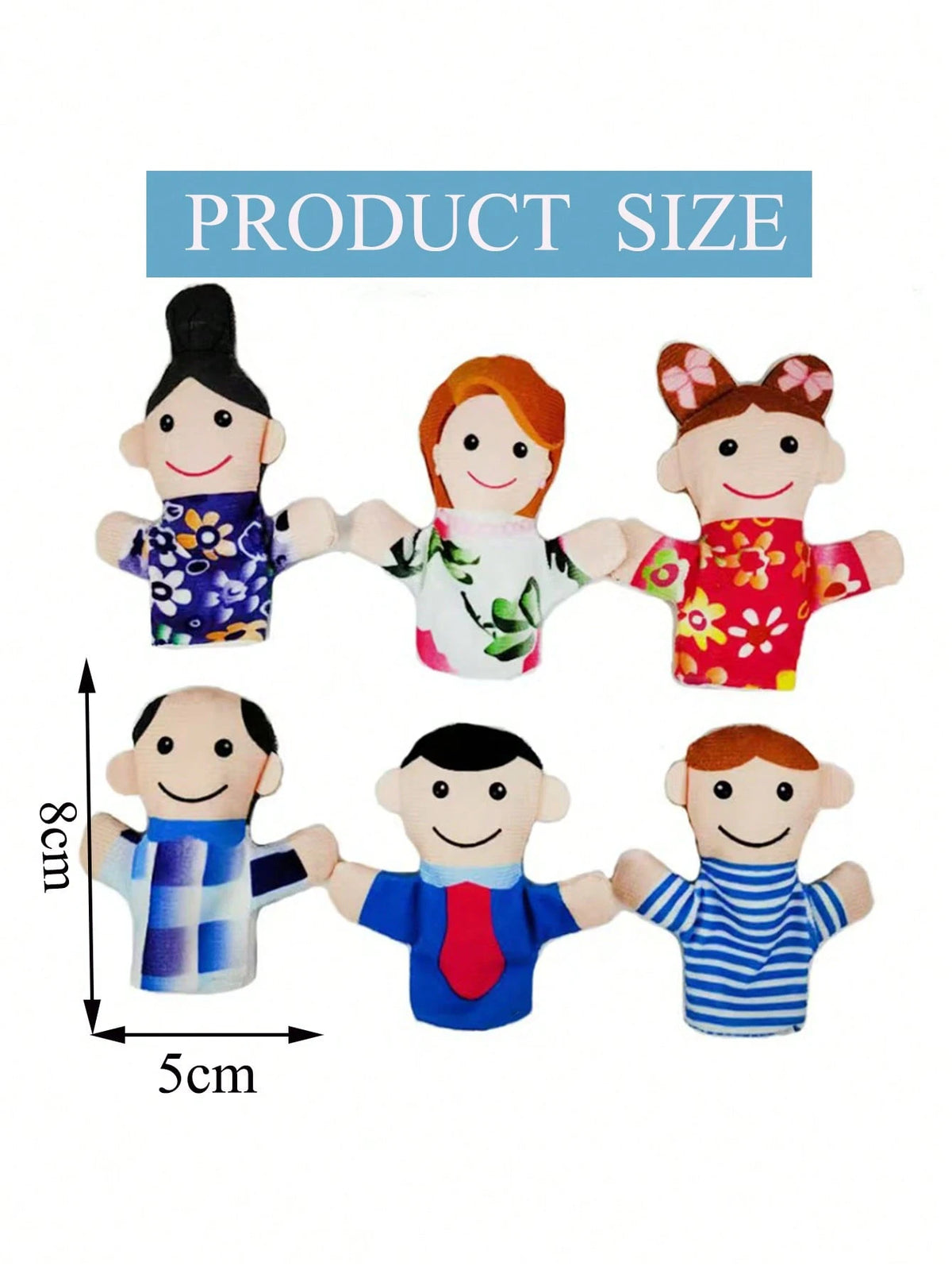 6pcs Set Of Finger Puppets For Interactive Family Storytelling And Playtime,Fun Desk Pet AccessoriesMemory Foam Party Favors, Prizes, Halloween Trick Or Treat, Halloween Party Favors Gift For Exchange