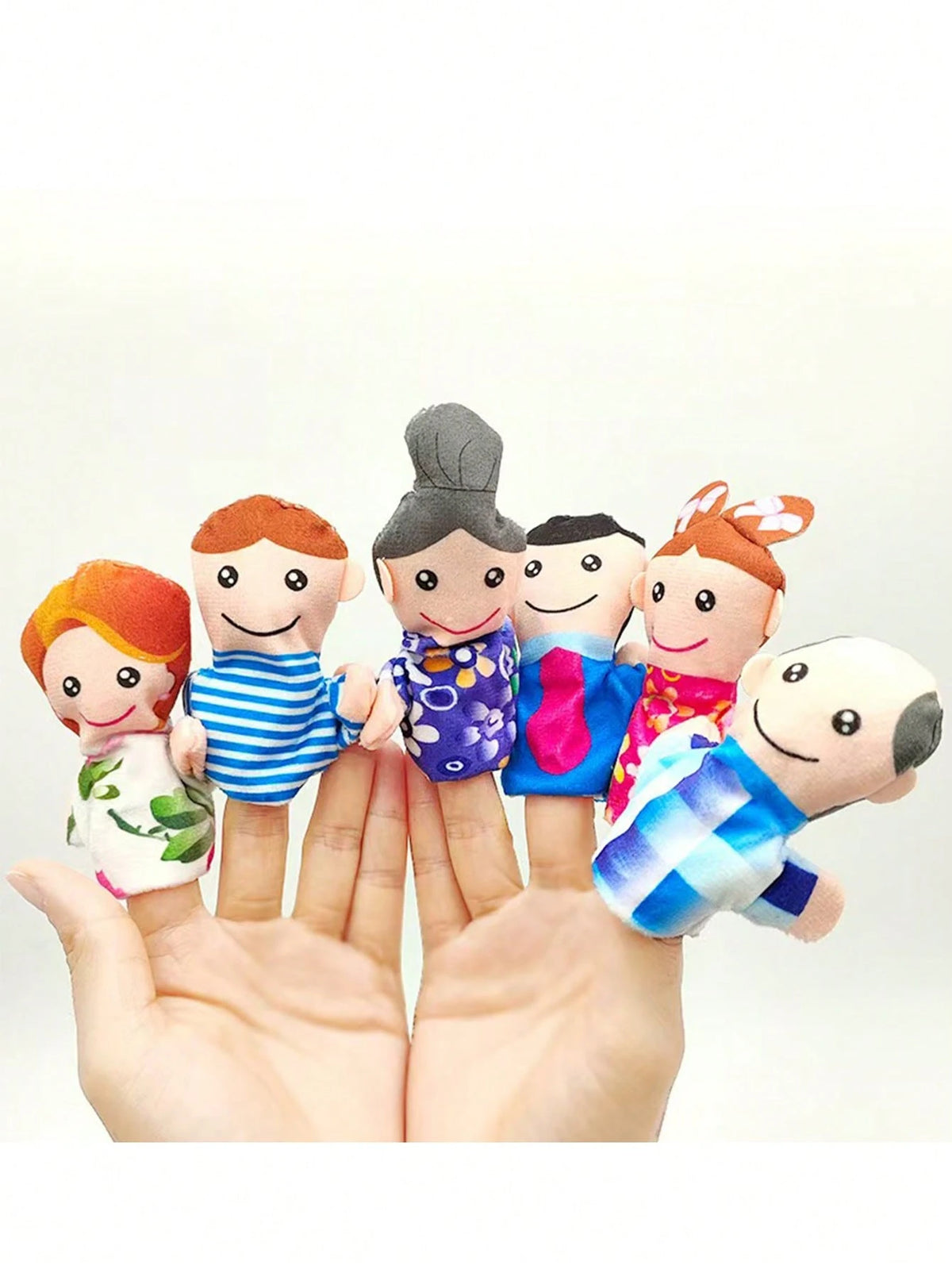 6pcs Set Of Finger Puppets For Interactive Family Storytelling And Playtime,Fun Desk Pet AccessoriesMemory Foam Party Favors, Prizes, Halloween Trick Or Treat, Halloween Party Favors Gift For Exchange