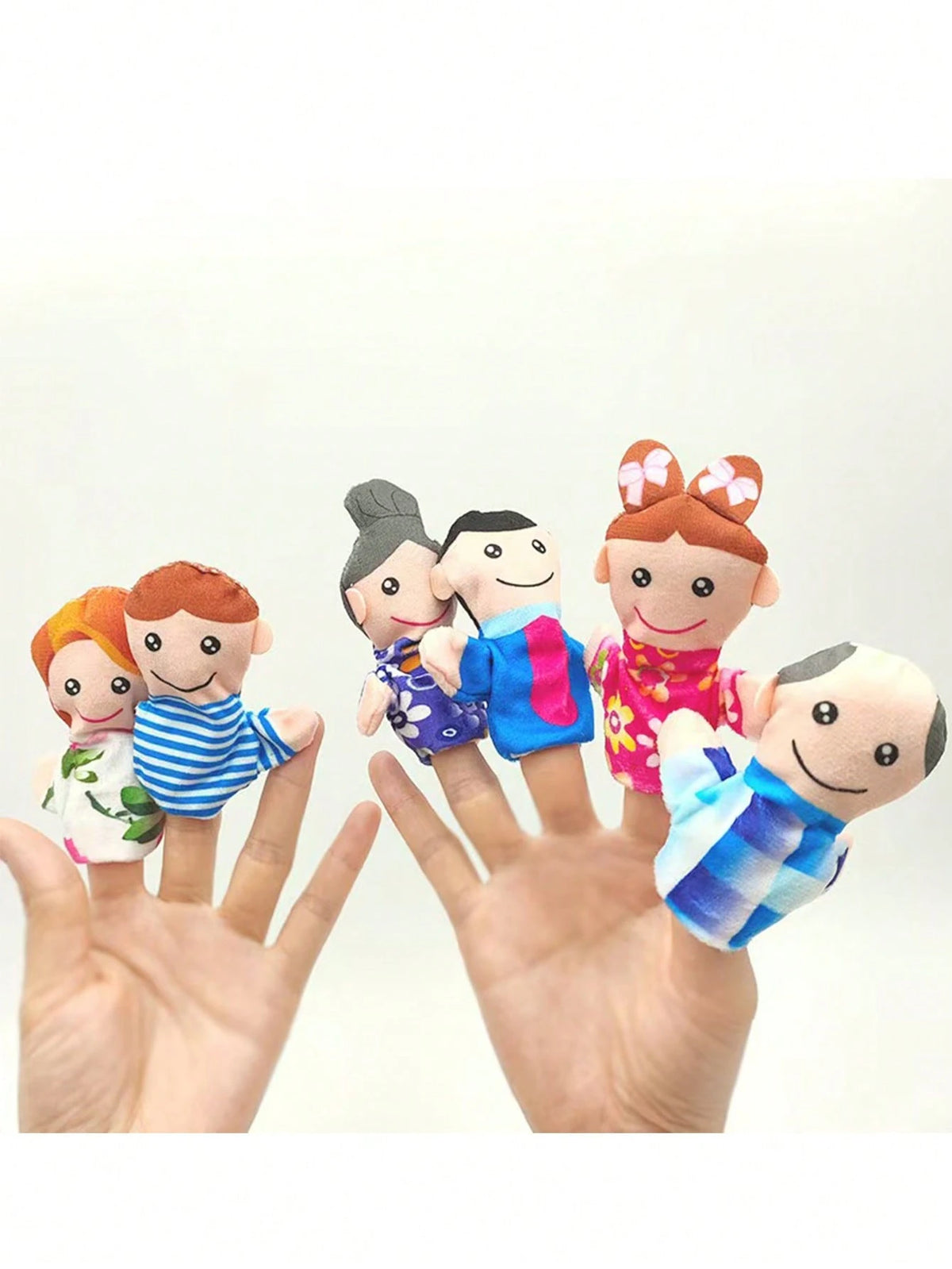 6pcs Set Of Finger Puppets For Interactive Family Storytelling And Playtime,Fun Desk Pet AccessoriesMemory Foam Party Favors, Prizes, Halloween Trick Or Treat, Halloween Party Favors Gift For Exchange