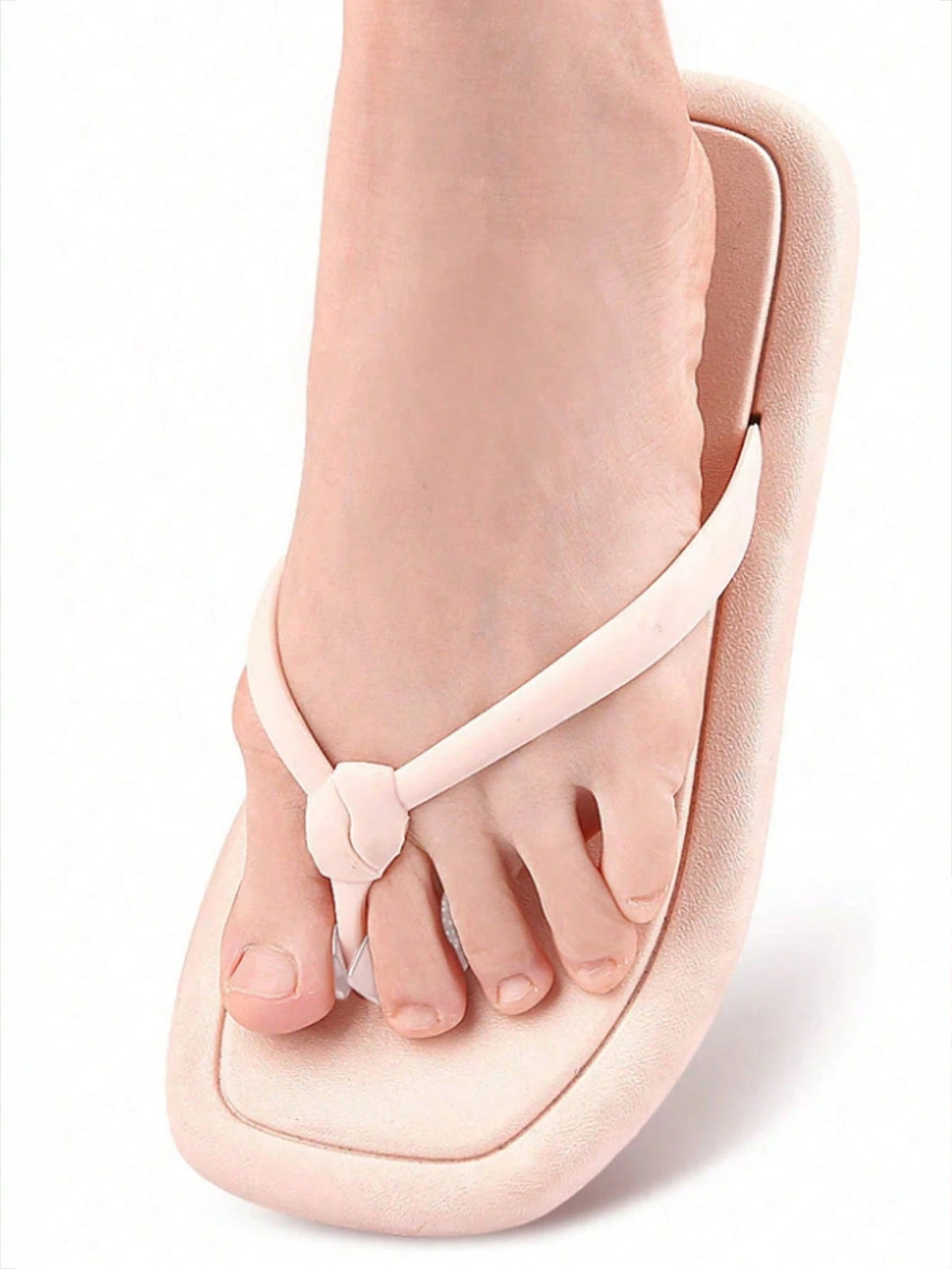6pcs Soft Gel Pads, Designed For Toe Protection, Provides Foot Traction, Prevents Slipping, Buffering And Wear, Reduces Friction. Suitable For Flip-Flops, Slippers, Sandals And More. Outdoor Travel, V