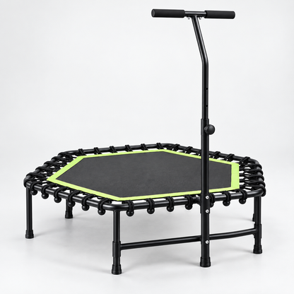 🔥 Summer Sale – 48-Inch Fitness Trampoline with Adjustable Handrail
