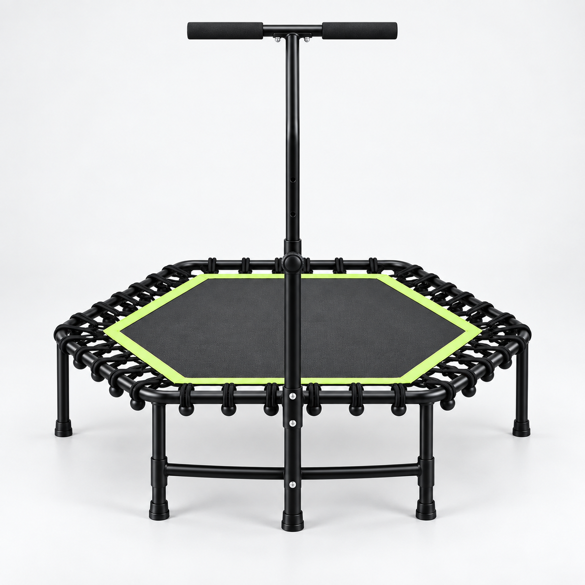 🔥 Summer Sale – 48-Inch Fitness Trampoline with Adjustable Handrail