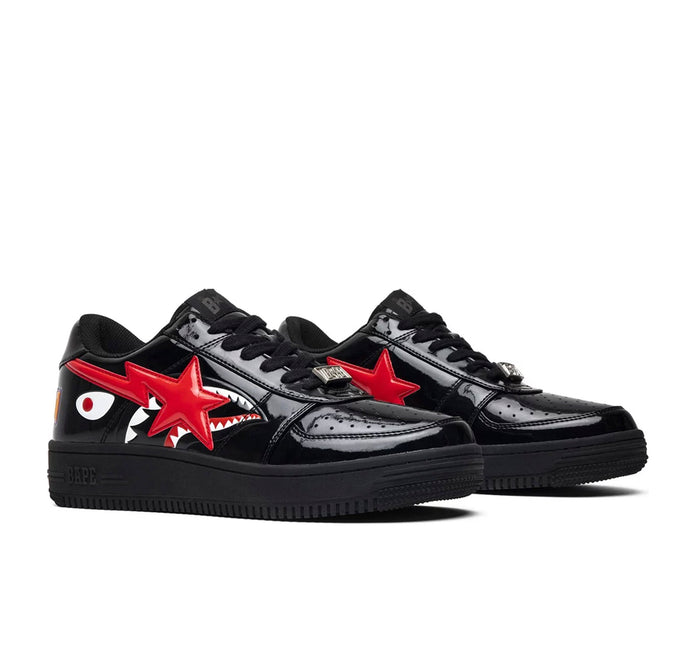 A Bathing Ape Bape Sta Low Shark Black