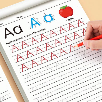 "ABC Tracing Letters Workbook: 32 Pages Of Alphabet & Number Tracing, Early Education Handwriting Practice, Perfect For Preschool Skill Building & Literacy Development"