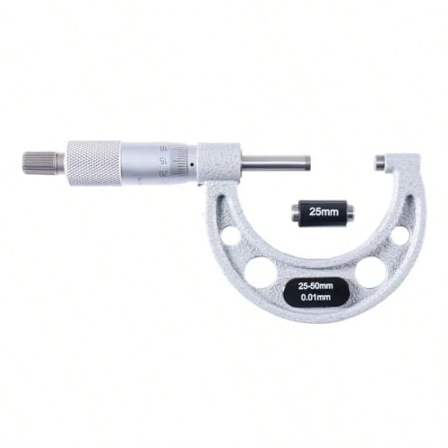 Accusize Industrial Tools 25-50mm By 0.01mm Ultra-Precision Ouide Micrometer EG00-0050