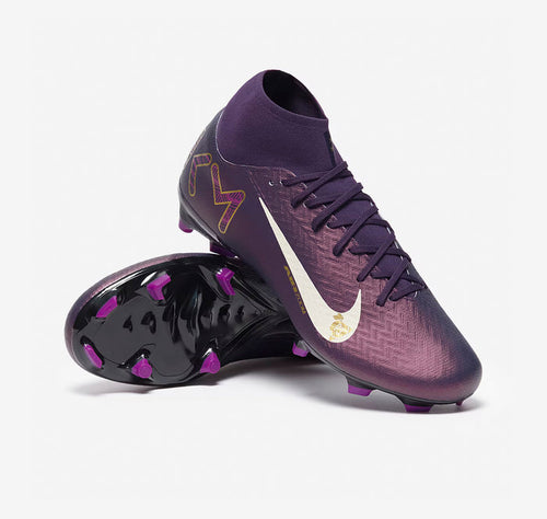 Nike Air Zoom Mercurial Superfly X Academy Mbappé FG/MG – Grand Morado & Light Ivory