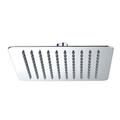 AMBER Square Shower Head 200mm Chrome Showers Arova