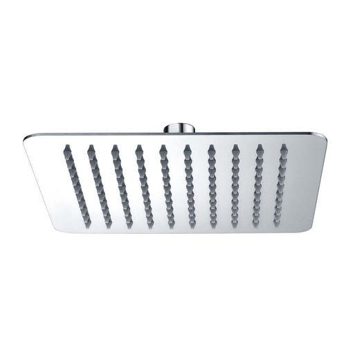 AMBER Square Shower Head 200mm Chrome Showers Arova