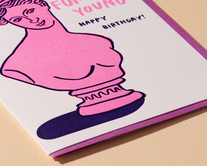 And Here We Are Greeting Card - Forever Young