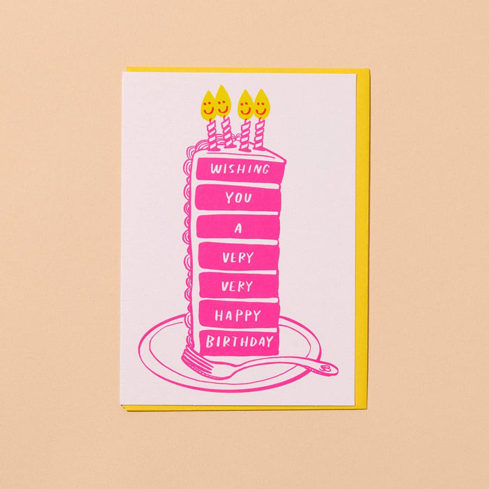 And Here We Are Greeting Card - Very Happy Birthday