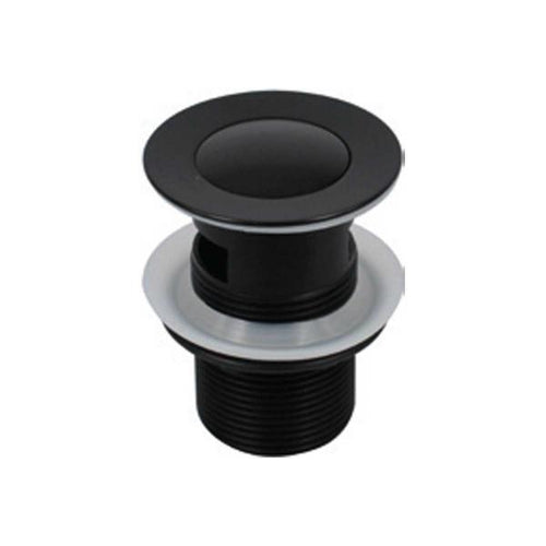 AQUA Matte Black 32mm Pop Up Waste Basins Arova