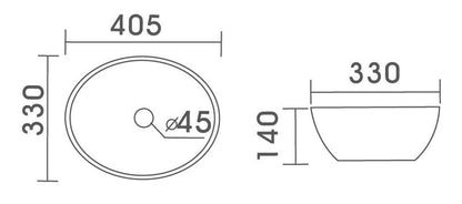 ARTISIC above counter basin Basins ECT