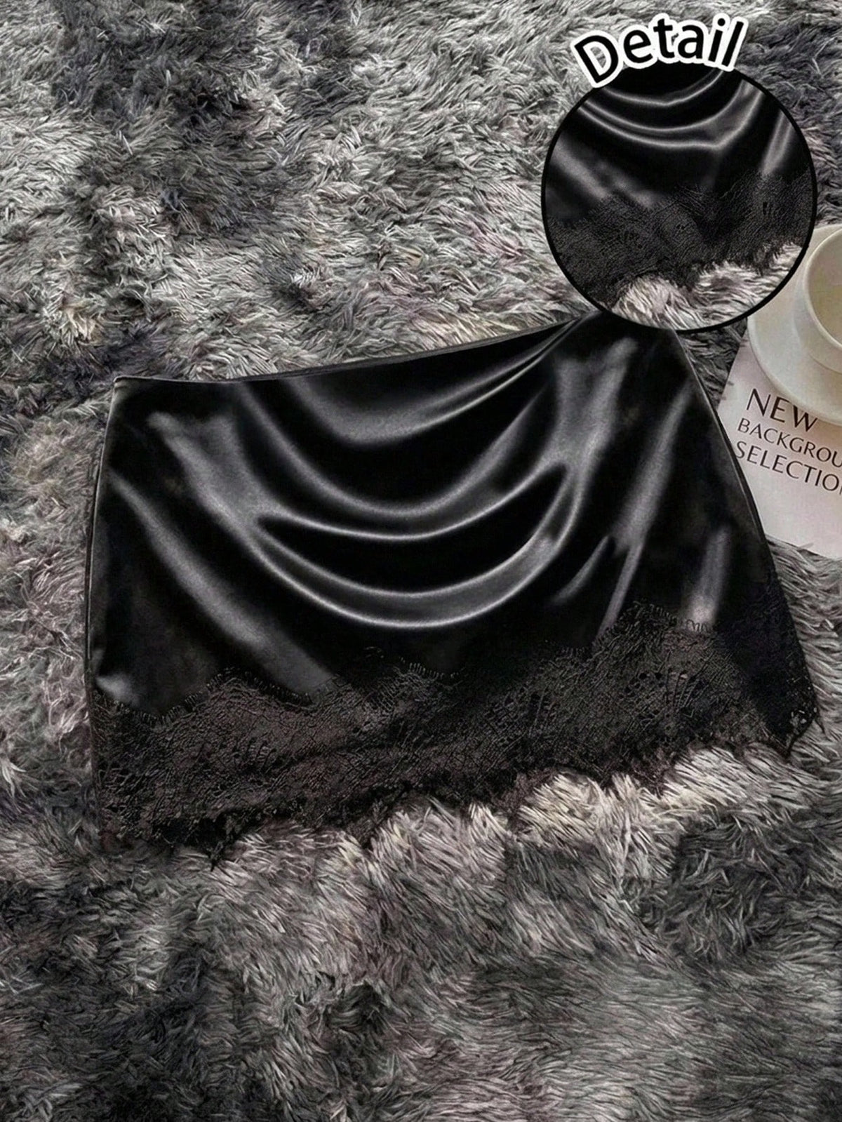 Attitoon Women's Elegant Black Summer Lace Patchwork Mini Skirt,Low-Waist Y2K Lace Skirt For Date Night,Party,Beach,Vacation,Prom,Wedding,Festival,Graduation