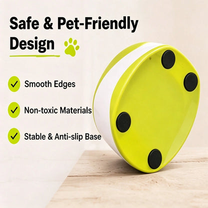 Automatic Dog Ball Launcher, Electric Interactive Fetch Toy With 3 Mini Tennis Balls, Adjustable Distance Pet Ball Thrower For Small Dogs, Indoor & Outdoor Play