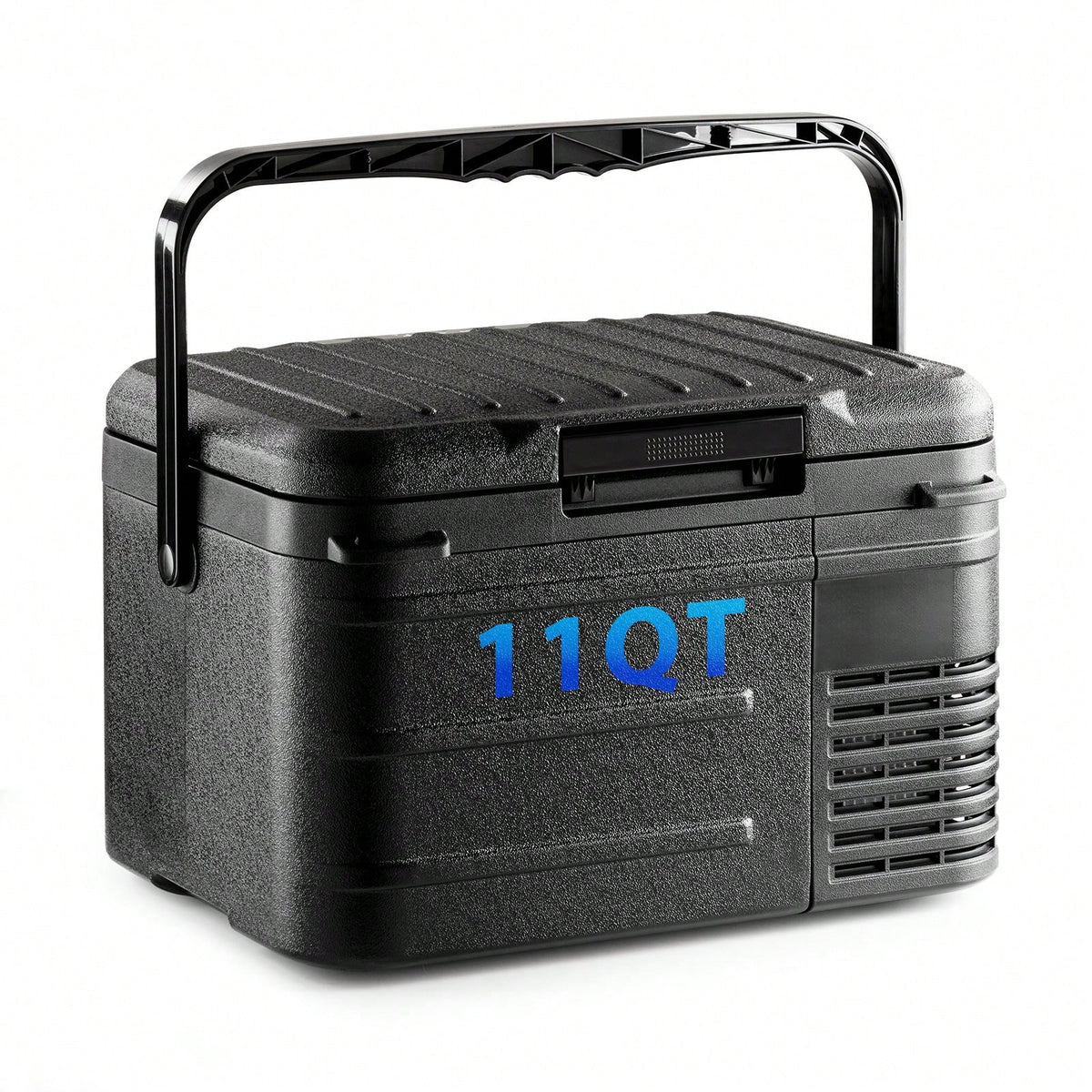 BackID 12 Volt Refrigerator, Mini Portable Car Fridge, Freezer Compressor Electric Cooler-4℉~68℉, 12/24V DC 100-240V AC For Truck Van RV SUV Travel Camping Road Boat Trips