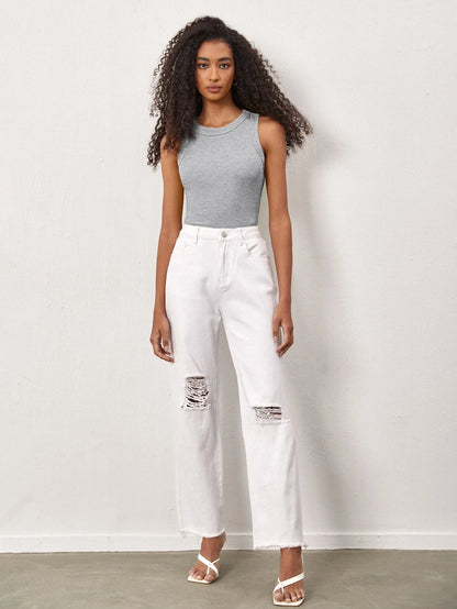 BASICS Solid Slim Tank Top/Summer Tops For Women