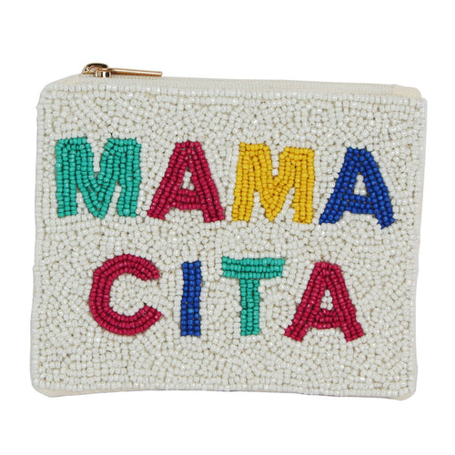 Beaded Coin Purse - Mamacita