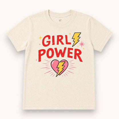 Best Day Ever Kids - Girl Power Graphic Tee