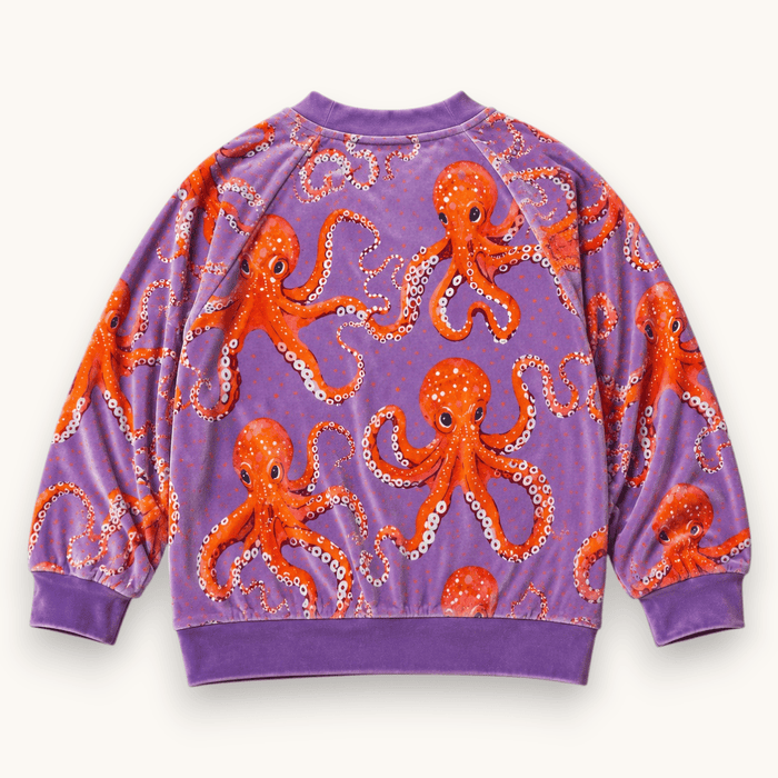 Best Day Ever Kids - Octo Party Velvet Pullover