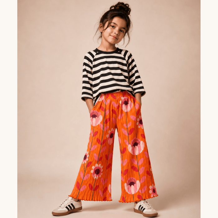 Best Day Ever Kids - Paris Stripe Raglan Tee