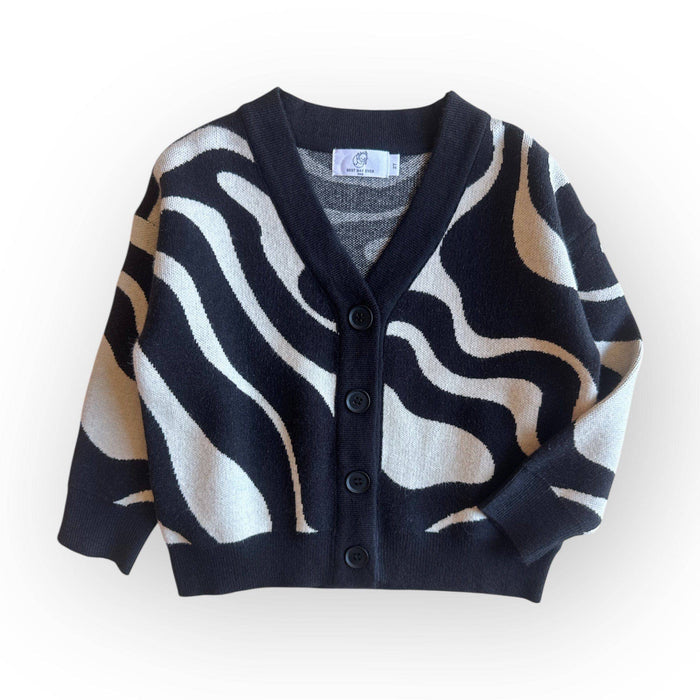 Best Day Ever Kids - Trippy Tide Cardigan