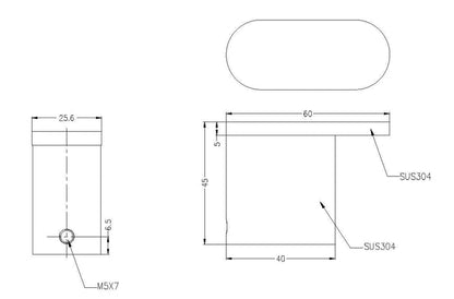 Bianca Robe Hook Brushed Nickel 9082-BN Accessories Nero