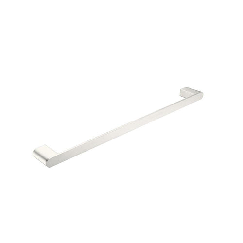 Bianca Single Towel Rail Brushed Nickel 600MM 9024-BN Accessories Nero
