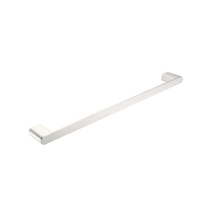 Bianca Single Towel Rail Brushed Nickel 800MM 9030-BN Accessories Nero