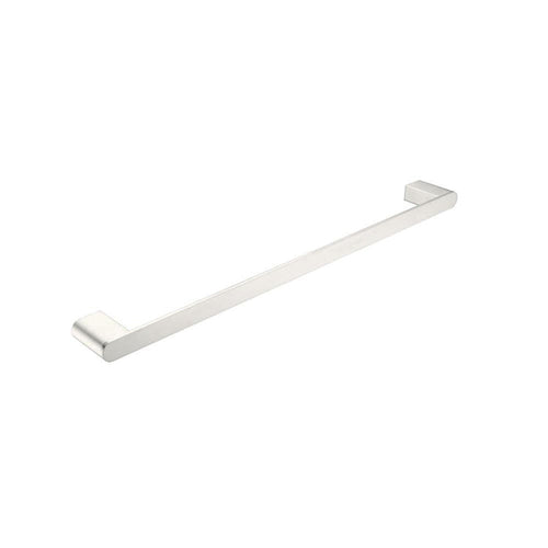 Bianca Single Towel Rail Brushed Nickel 800MM 9030-BN Accessories Nero