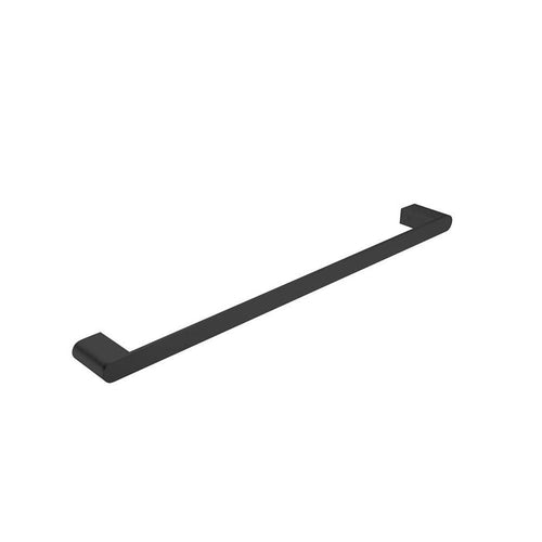 Bianca Single Towel Rail Matte Black 800MM 9030-MB Accessories Nero