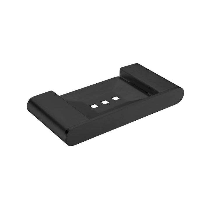 Bianca Soap Dish Holder Matte Black 9081-MB Accessories Nero