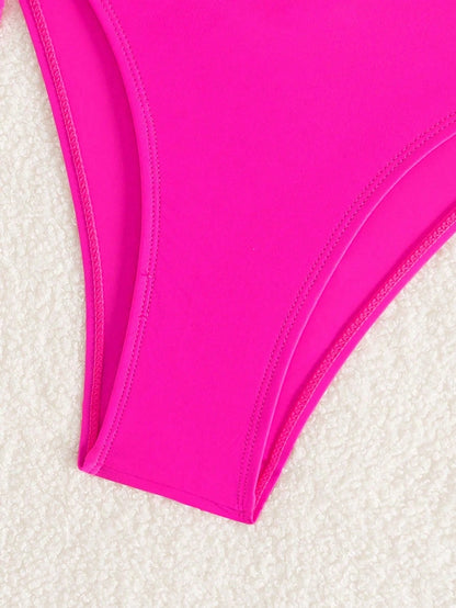 Black Basic Side Tie Bikini Bottom, Suitable For Graduation, Independence Day, Valentine's Day, Music Festivals, Fashion Vacation Beach Summer, Minimalist