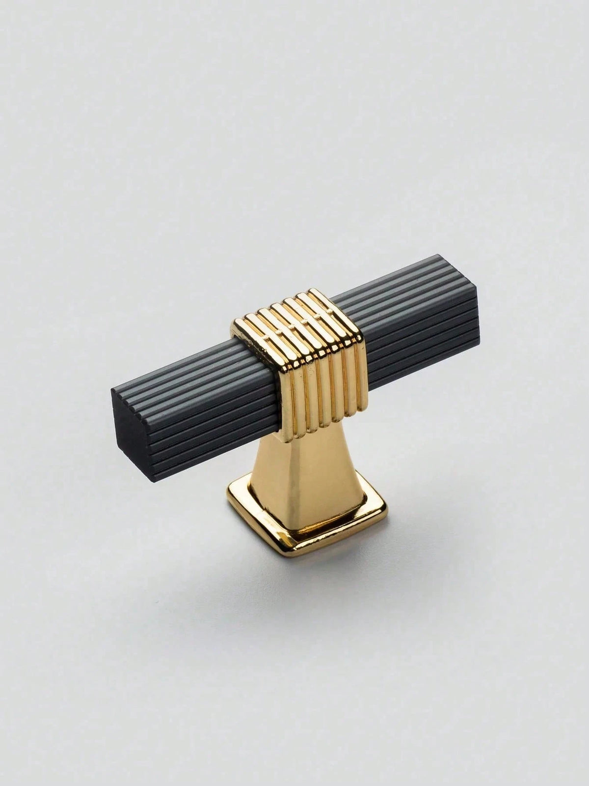 Black/Gold Extended Aluminum Alloy Cabinet Door Handle, Modern Minimalist European Style Wardrobe Drawer Pull