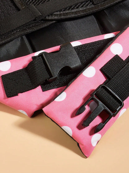 BONAPET Summer Pet High Buoyancy Adjustable Life Jacket, Cat & Dog Swimwear