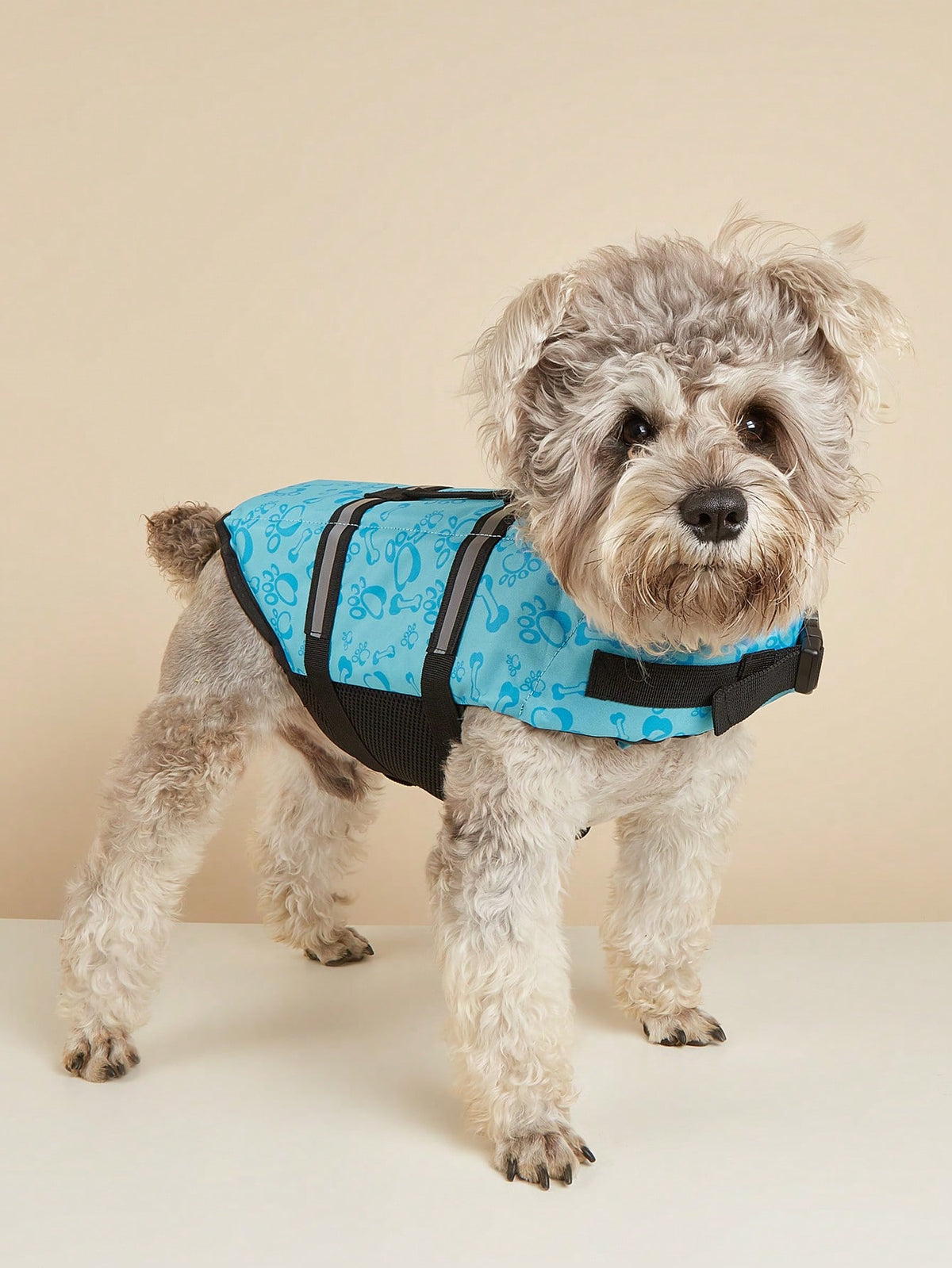 BONAPET Summer Pet High Buoyancy Adjustable Life Jacket, Cat & Dog Swimwear