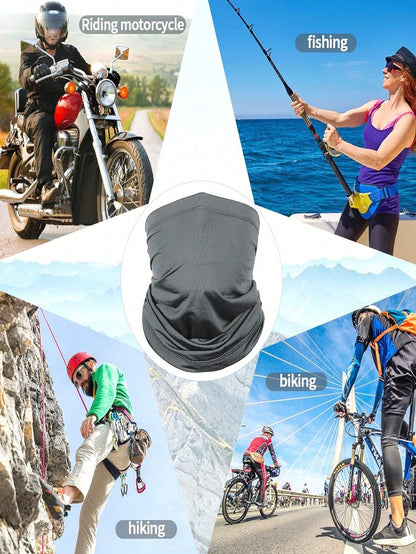 Breathable UV Protection Neck Gaiter Face Mask, Unisex Lightweight Windproof Mask Suitable For Hiking, Cycling, Running, Skiing And Other Outdoor Activities