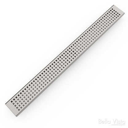 Builders Grate - CFG SQ Pattern - 15mm Depth Shower Grate Bella Vista