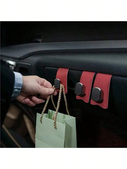 Car Hook, Passenger Seat Hook, Glove Box Hook, Clip-On Storage Hook