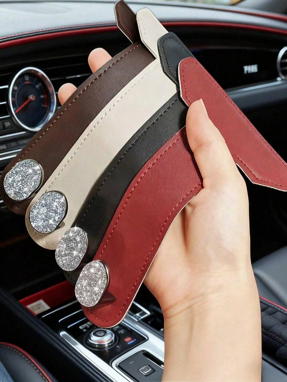 Car Hook, Passenger Seat Hook, Glove Box Hook, Clip-On Storage Hook