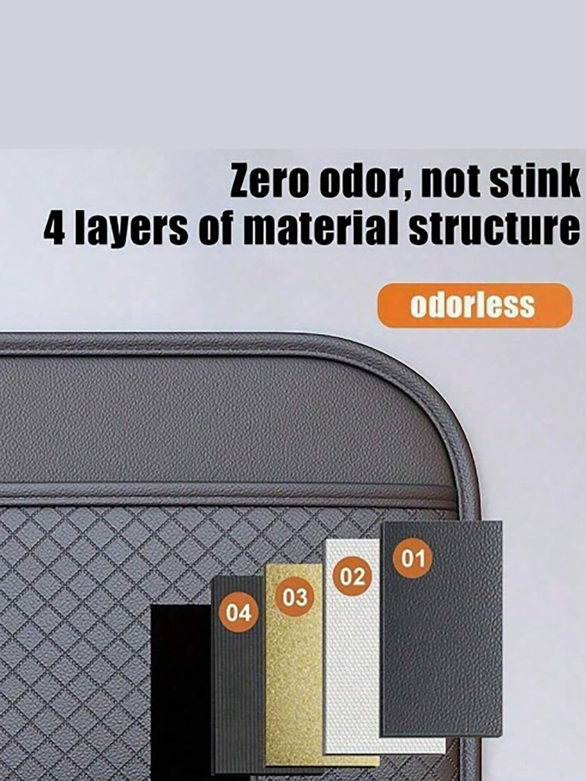 Car Seat Back Storage Bag Set, Car Seat Organizer, Multi-Functional Tissue Box, Rear Seat Storage Box- Thickened Compartment Design, Anti-Kick And Easy To Clean; Suitable For Road Trips And Daily Com