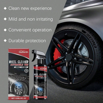 Car Wheel Cleaning Spray Tire Cleaning Spray Cleaning Maintenance Decontamination Refurbishment Spray