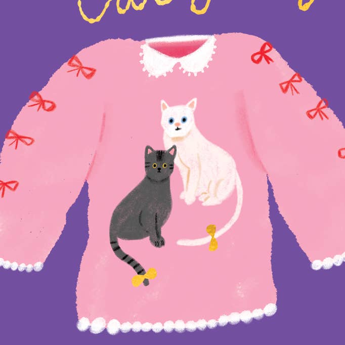 Carolyn Suzuki Birthday Card - Cat Lady